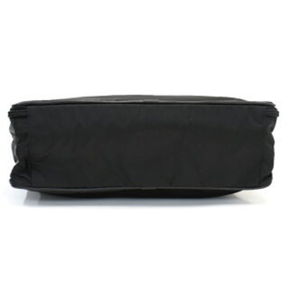 Prada business briefcase triangular plate triangle black - Picture 4 of 9